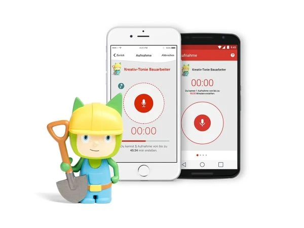 Tonies® Kreativ-Tonie Bauarbeiter 1 Tonies® Kreativ-Tonie Bauarbeiter