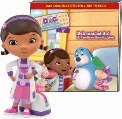 TONIES Tonie Hörfigur - Doc McStuffins Spielzeugärztin - Buh Machst Du! & 3 Weitere Geschichten, 1 Stk