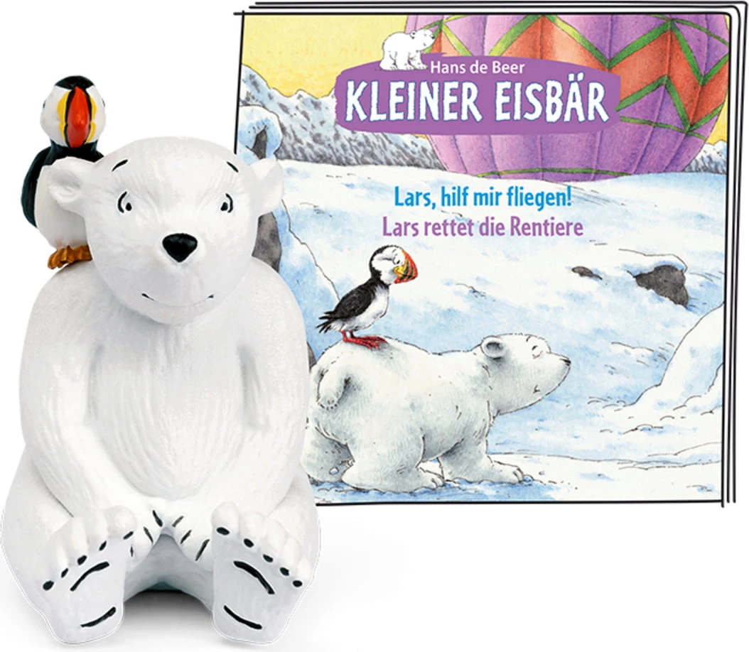 TONIES Tonie Hörfigur - Kleiner Eisbär - Lars, Hilf Mir Fliegen!/ Lars Rettet Die Rentiere, 1 Stk 1 TONIES Tonie Hörfigur - Kleiner Eisbär - Lars, Hilf Mir Fliegen!/ Lars Rettet Die Rentiere, 1 Stk