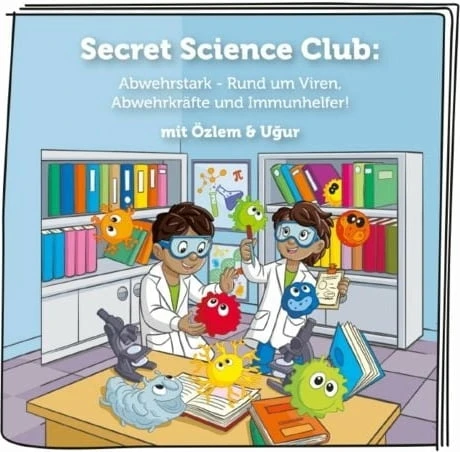 TONIES Tonie Hörfigur - Secret Science Club: Abwehrstark - Rund Um Viren, Abwehrkräfte Und Immunhelfer!, 1 Stk 3 TONIES Tonie Hörfigur - Secret Science Club: Abwehrstark - Rund Um Viren, Abwehrkräfte Und Immunhelfer!, 1 Stk – Bild 3