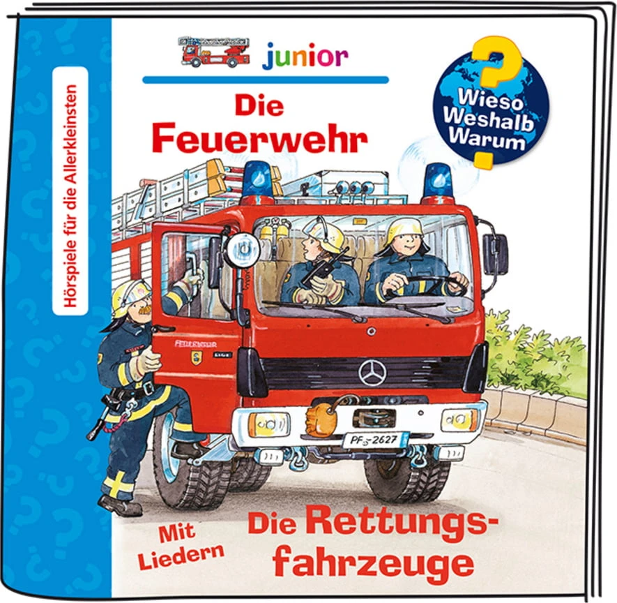 TONIES Tonie Hörfigur - Wieso Weshalb Warum Junior - Die Feuerwehr/Die Rettungsfahrzeuge, 1 Stk 3 TONIES Tonie Hörfigur - Wieso Weshalb Warum Junior - Die Feuerwehr/Die Rettungsfahrzeuge, 1 Stk – Bild 3