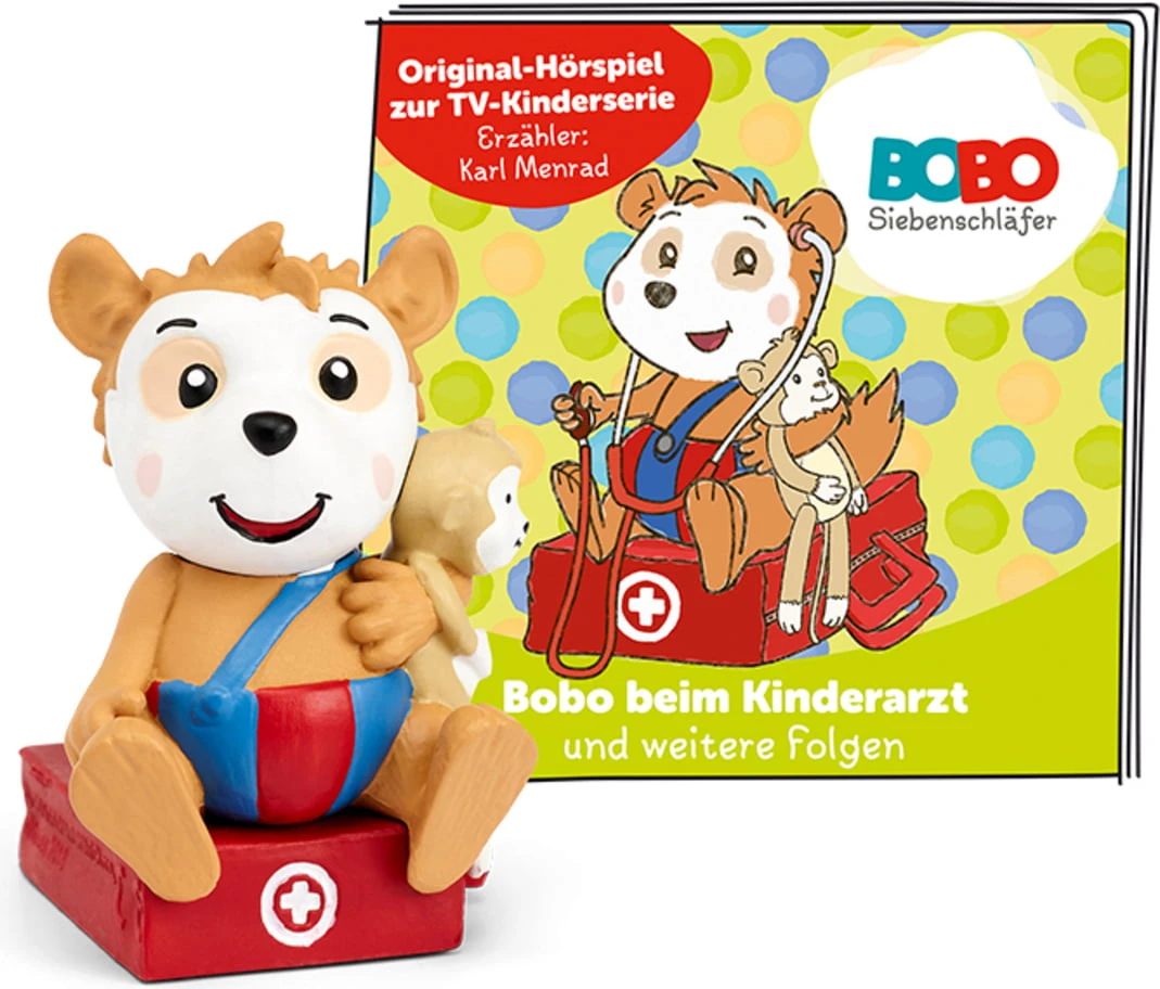 TONIES Tonie Hörfigur - Bobo Siebenschläfer - Bobo Beim Kinderarzt Und Weitere Folgen, 1 Stk 1 TONIES Tonie Hörfigur - Bobo Siebenschläfer - Bobo Beim Kinderarzt Und Weitere Folgen, 1 Stk