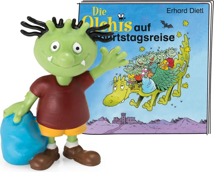 TONIES Tonie Hörfigur - Die Olchis - Die Olchis Auf Geburtstagsreise, 1 Stk 1 TONIES Tonie Hörfigur - Die Olchis - Die Olchis Auf Geburtstagsreise, 1 Stk