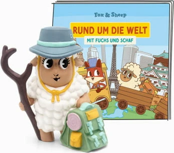 TONIES Tonie Hörfigur - Fox & Sheep - Rund Um Die Welt Mit Fuchs Und Schaf, 1 Stk 1 TONIES Tonie Hörfigur - Fox & Sheep - Rund Um Die Welt Mit Fuchs Und Schaf, 1 Stk