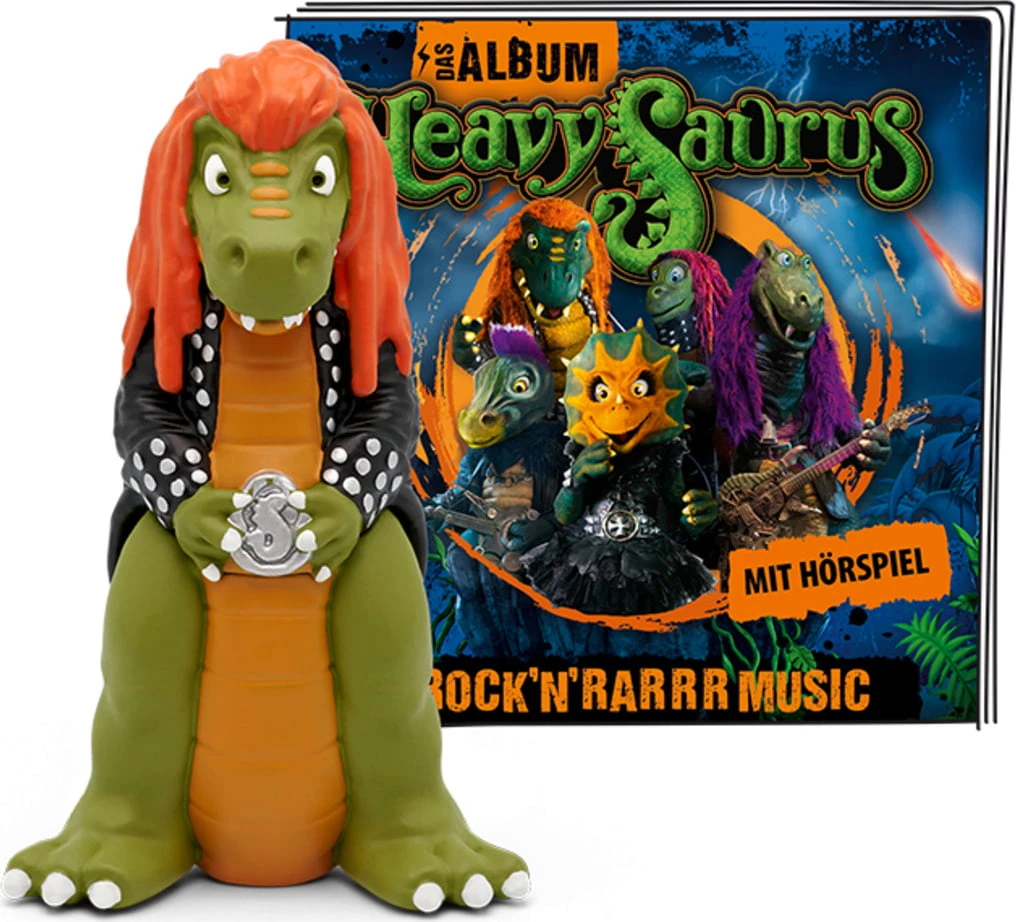TONIES Tonie Hörfigur - Heavysaurus - Rock'n Rarrr Music, 1 Stk 1 TONIES Tonie Hörfigur - Heavysaurus - Rock'n Rarrr Music, 1 Stk