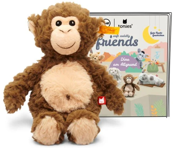 TONIES Tonie Hörfigur - Soft Cuddly Friends Mit Hörspiel - Bodo Schimpanse, 1 Stk 1 TONIES Tonie Hörfigur - Soft Cuddly Friends Mit Hörspiel - Bodo Schimpanse, 1 Stk