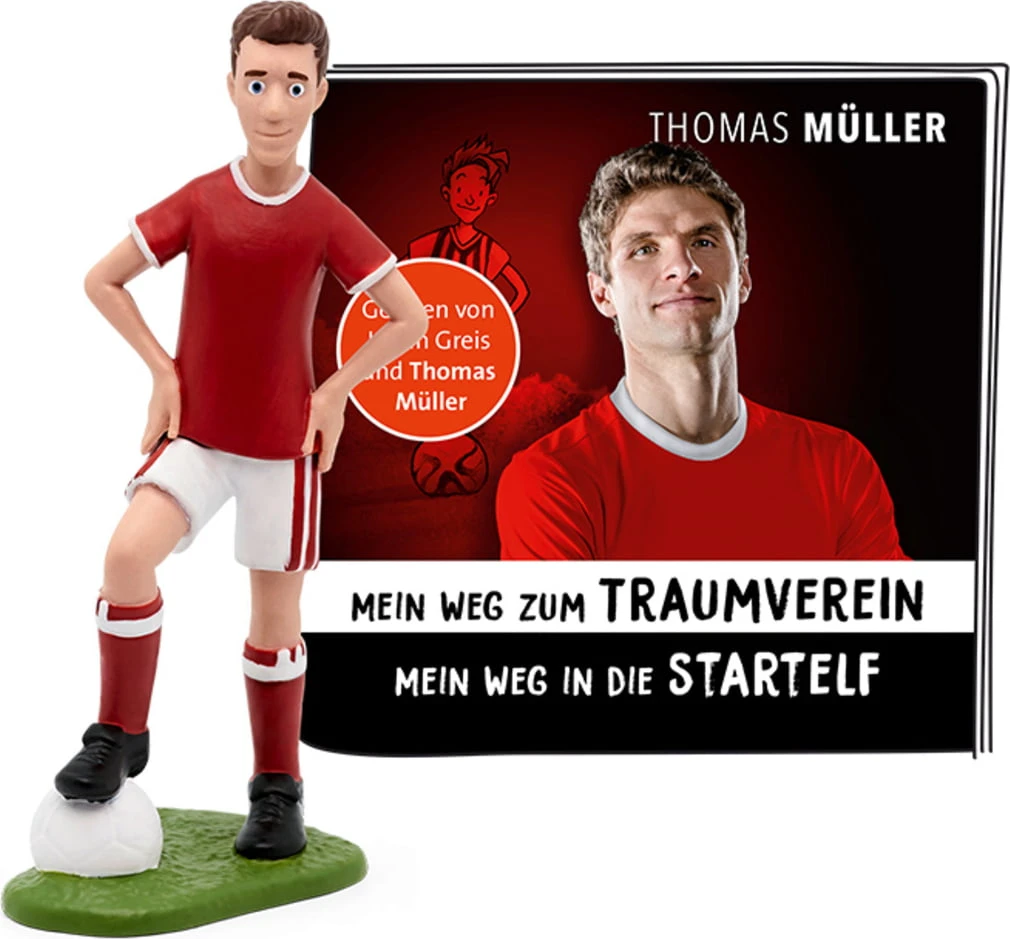 TONIES Tonie Hörfigur - Thomas Müller - Mein Weg Zum Traumverein, 1 Stk 1 TONIES Tonie Hörfigur - Thomas Müller - Mein Weg Zum Traumverein, 1 Stk